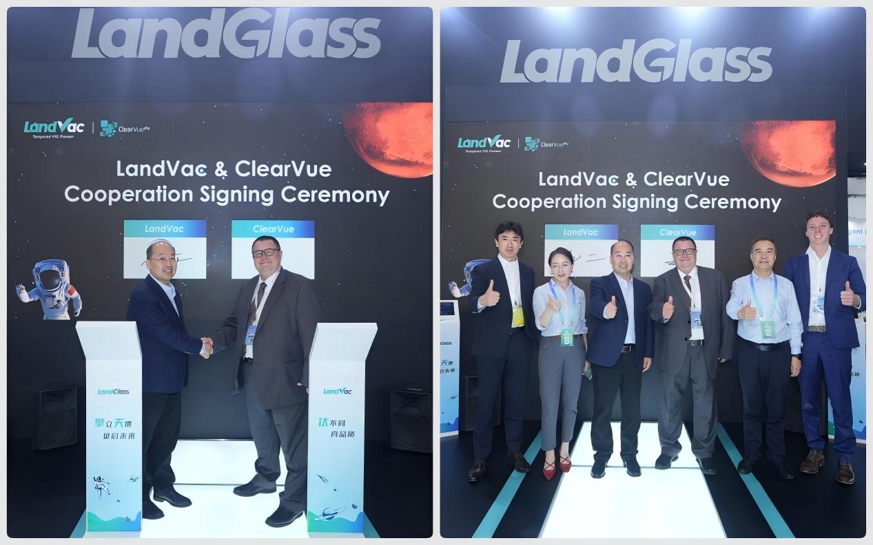 技共创，携手远航 | 兰迪与澳大利亚ClearVue签署合作备忘录，共同推动真空玻璃光伏建筑一体化技术发展
